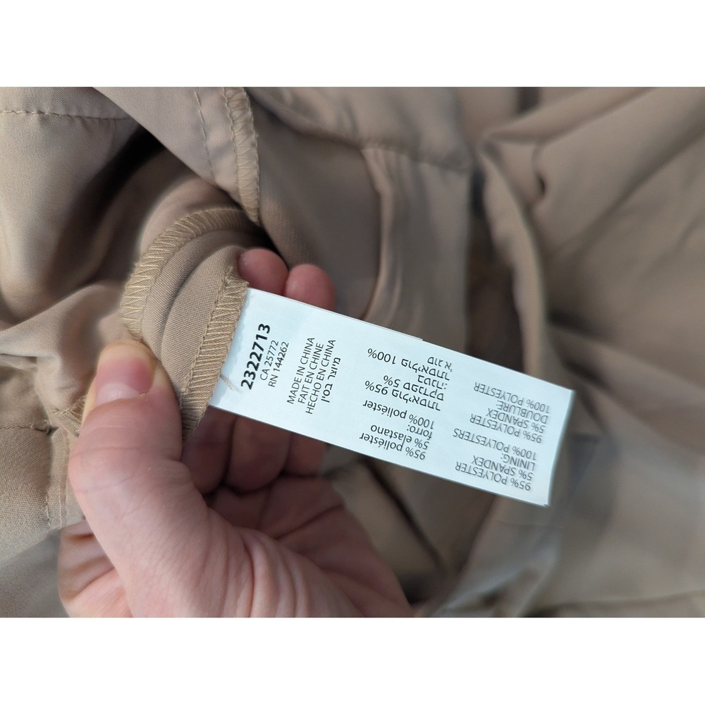 NWT Black Tape Womens Camel Tan Straight Leg Dress Pants Trousers Size S - Picture 6 of 9